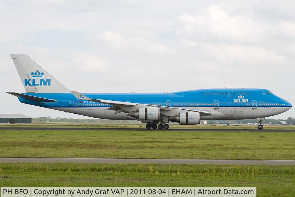 PH-BFO, 1992 Boeing 747-406BC C/N 25413, KLM 747-400
