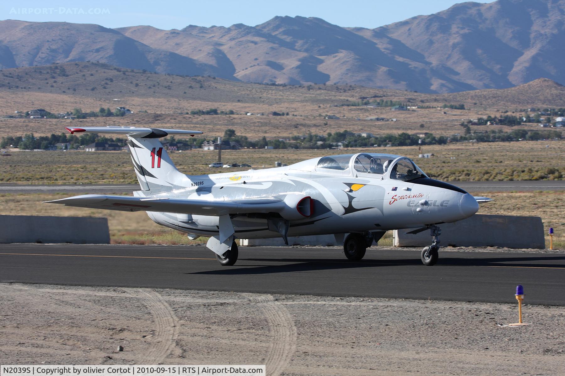 N2039S, Aero L-29C Delfin C/N 395190, Reno air races 2010