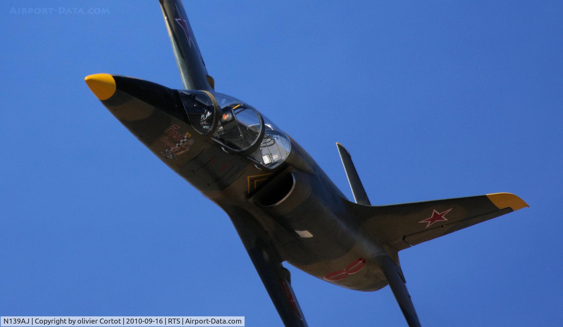 N139AJ, 1974 Aero L-39 Albatros C/N 330214, Reno air races 2010