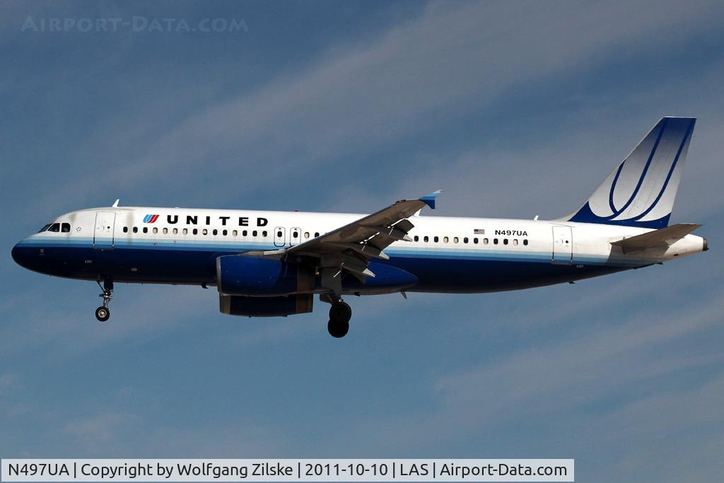 N497UA, 2002 Airbus A320-232 C/N 1847, visitor