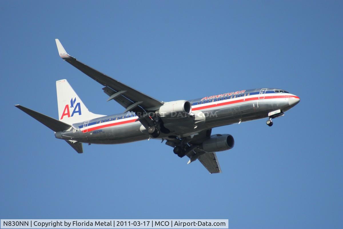 N830NN, 2010 Boeing 737-823 C/N 31091, American 737