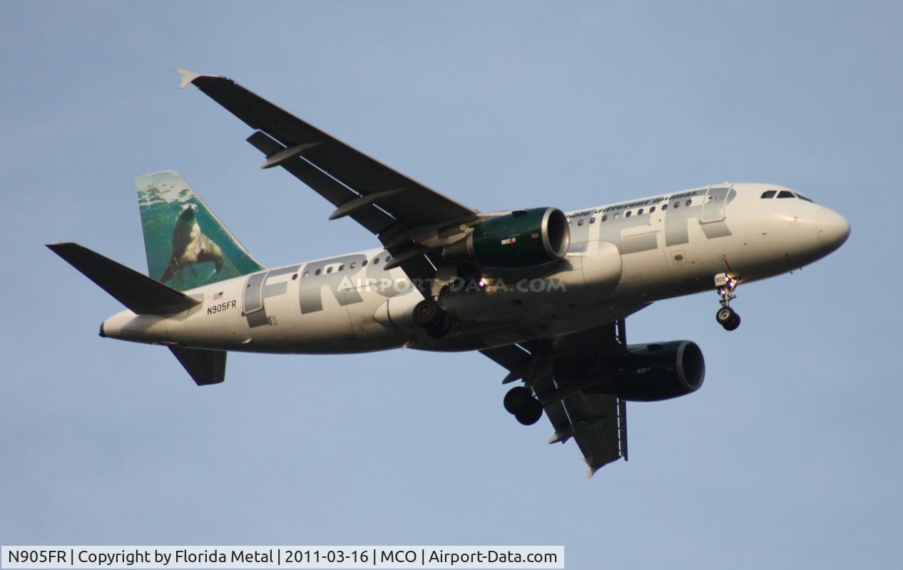 N905FR, 2001 Airbus A319-111 C/N 1583, 