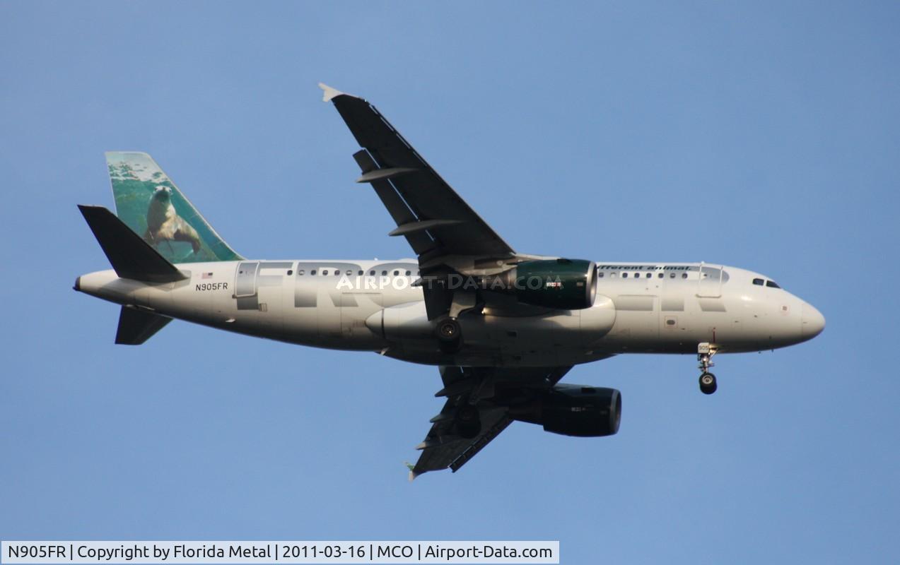N905FR, 2001 Airbus A319-111 C/N 1583, 
