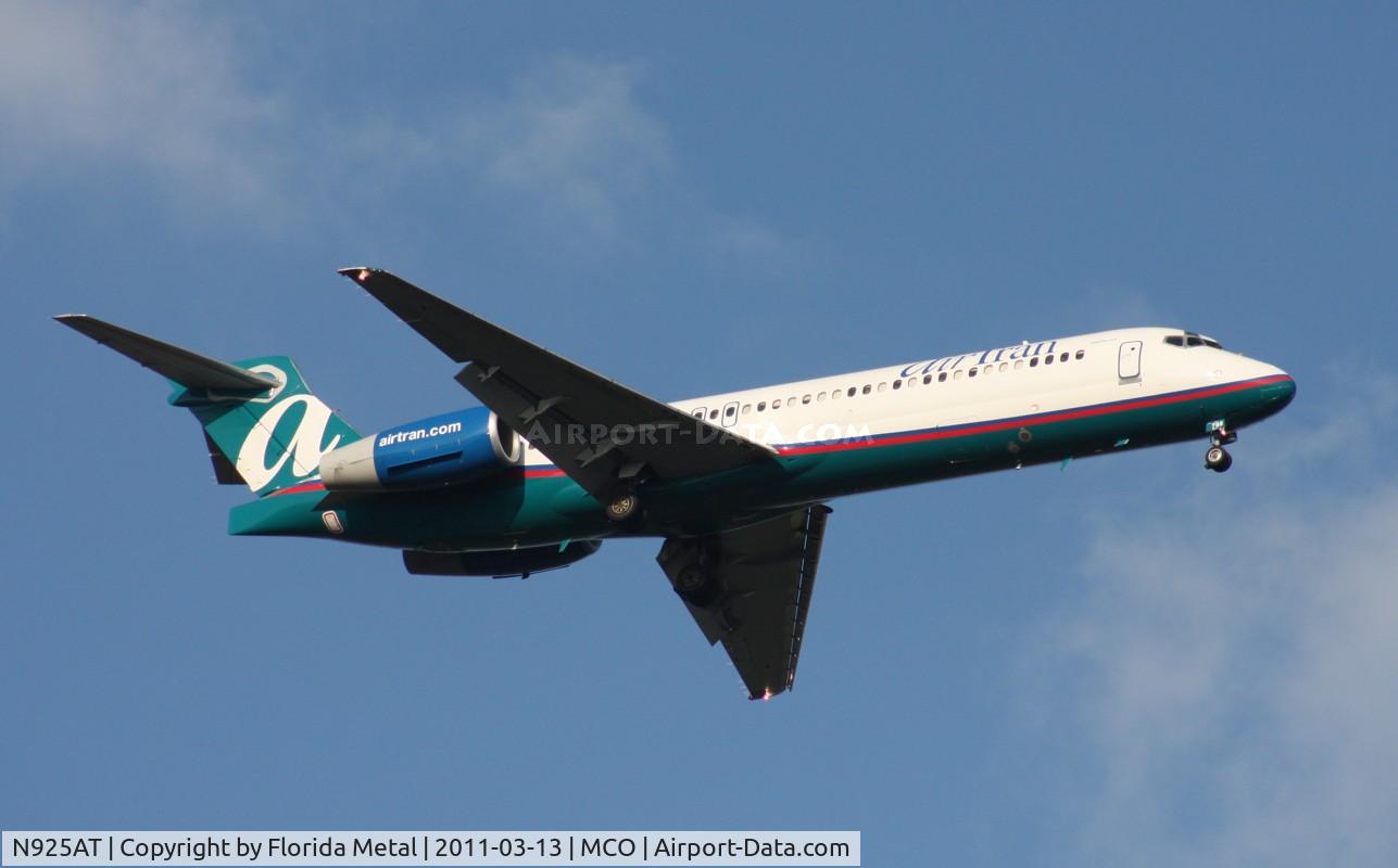 N925AT, 2000 Boeing 717-200 C/N 55079, Air Tran 717