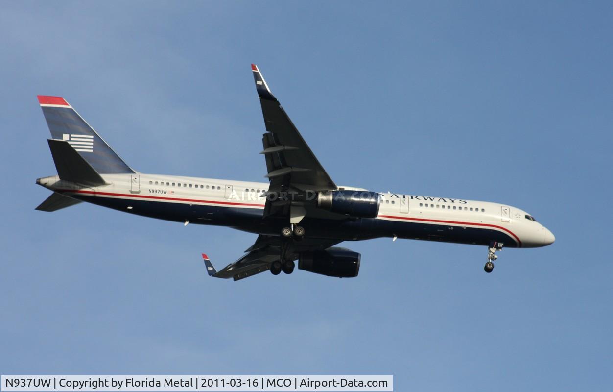 N937UW, 1994 Boeing 757-2B7 C/N 27245, US Airways 757