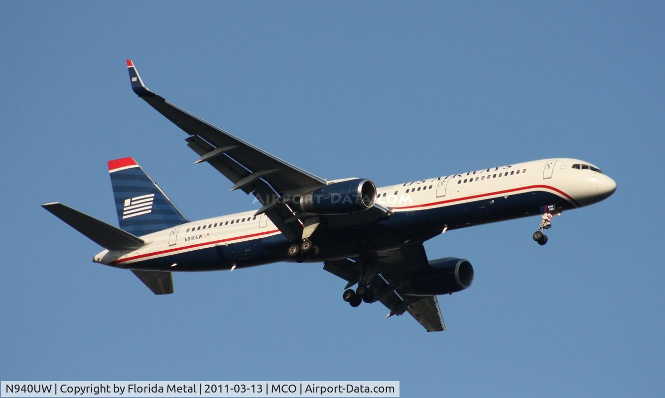 N940UW, 1995 Boeing 757-2B7 C/N 27805, US Airways 757