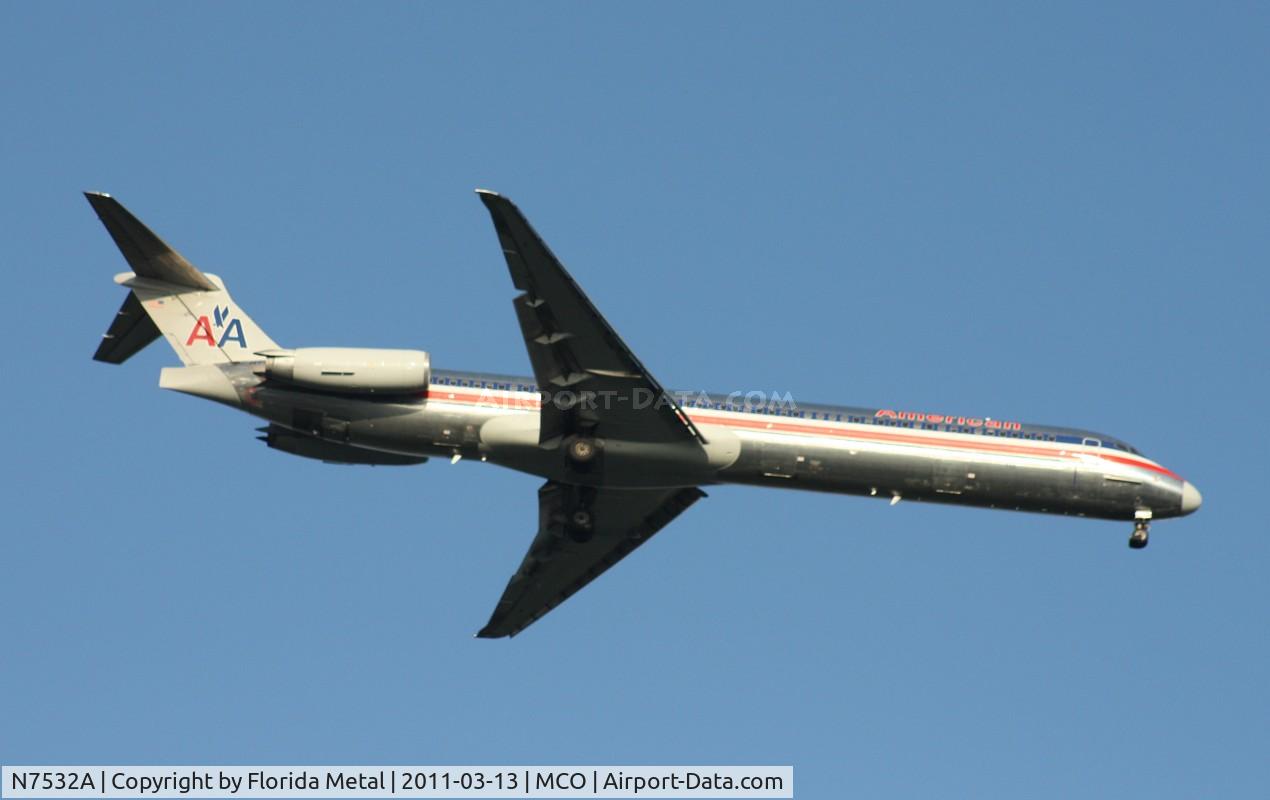 N7532A, 1990 McDonnell Douglas MD-82 (DC-9-82) C/N 49924, American MD-82