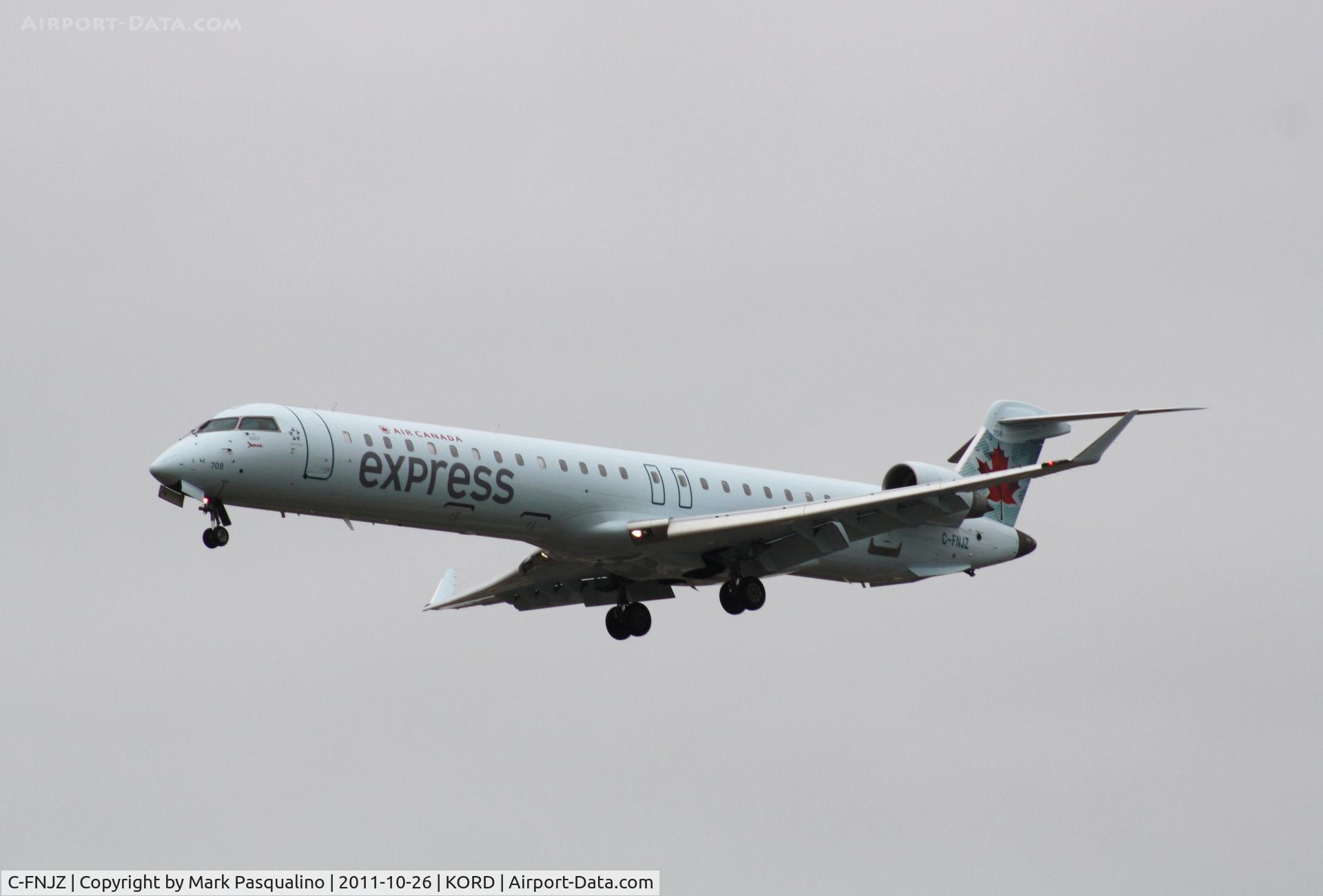 C-FNJZ, 2005 Canadair CRJ-705ER (CL-600-2D15) Regional Jet C/N 15046, CL-600-2D15