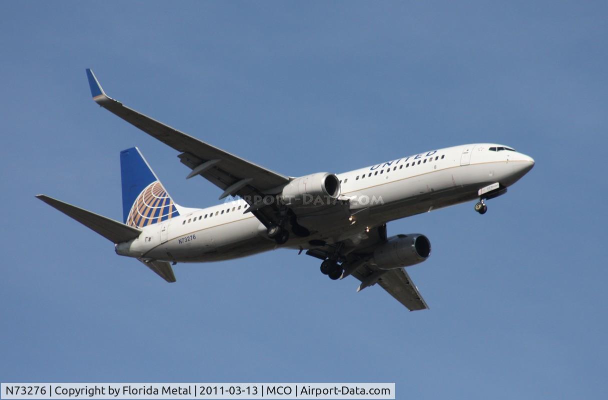N73276, 2002 Boeing 737-824 C/N 31594, United 737