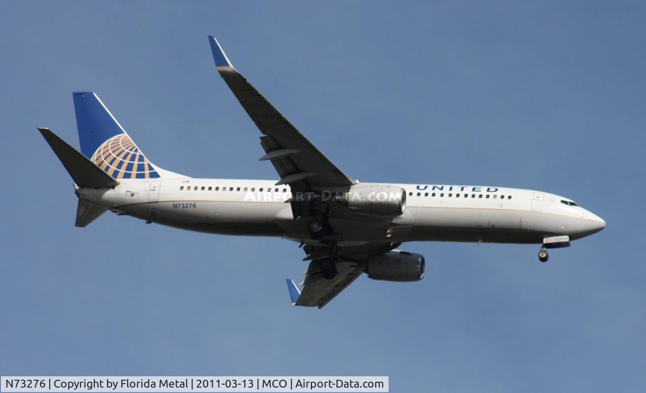N73276, 2002 Boeing 737-824 C/N 31594, United 737