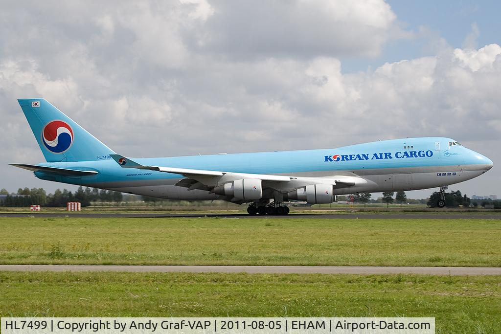 HL7499, 2004 Boeing 747-4B5F/SCD C/N 33517, Korean Air Cargo 747-400