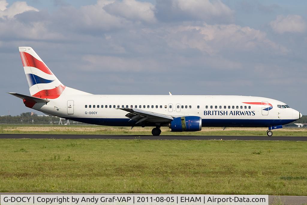 G-DOCY, 1993 Boeing 737-436 C/N 25844, British Airways 737-400