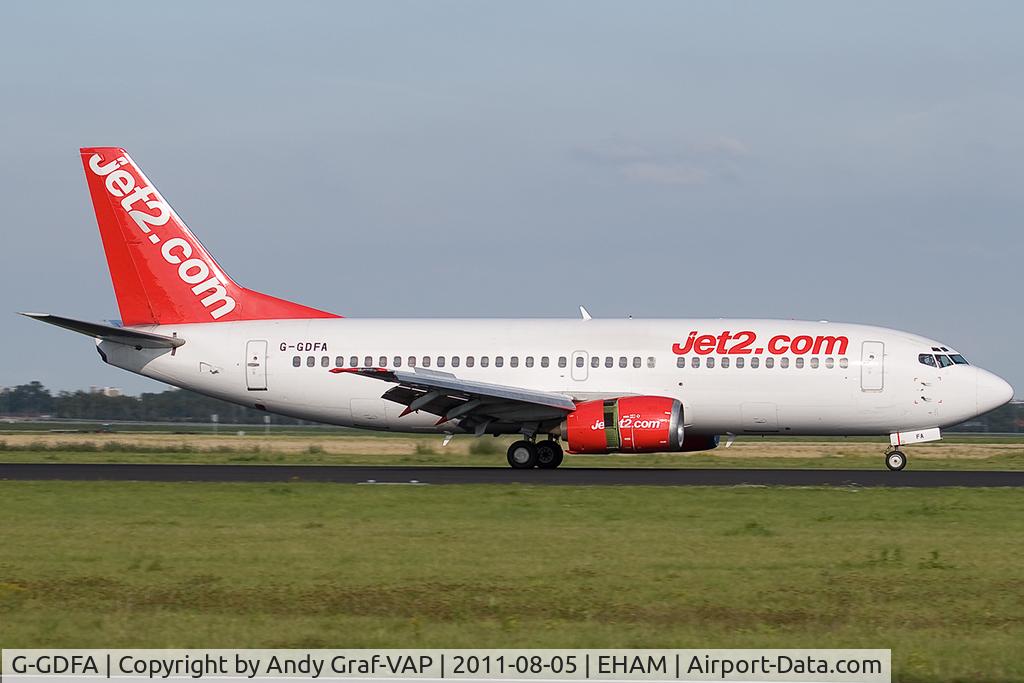 G-GDFA, 1988 Boeing 737-3G7 C/N 24011, Jet2 737-300