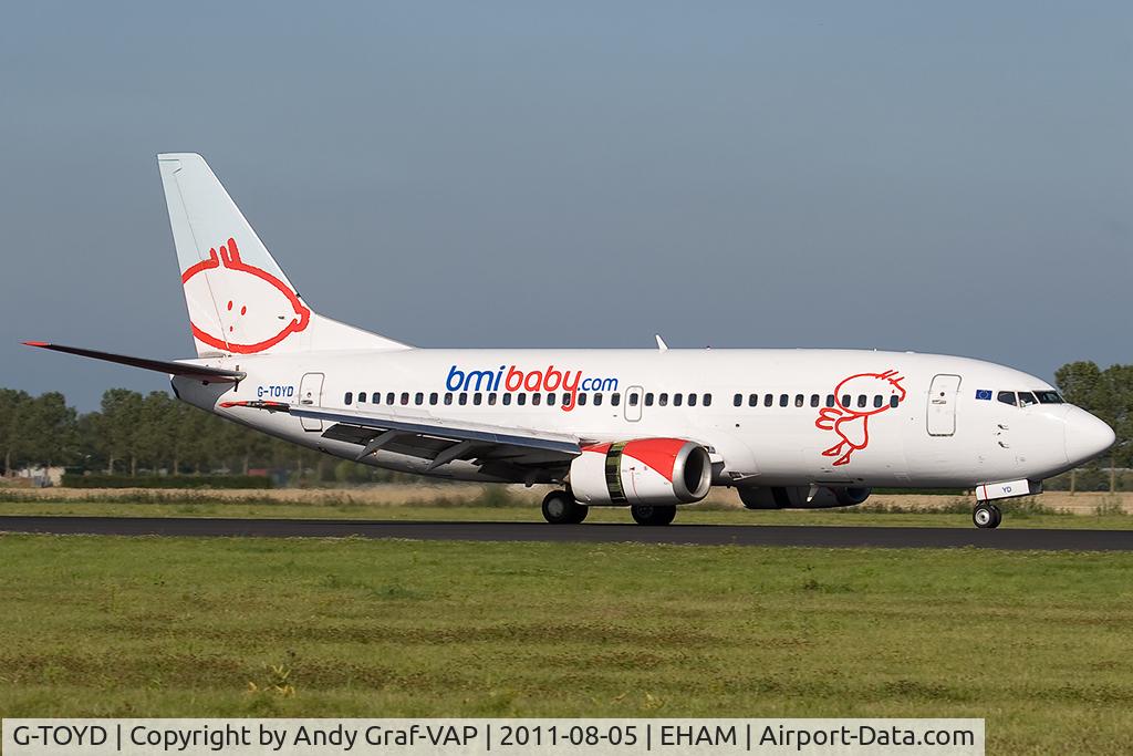 G-TOYD, 1994 Boeing 737-3Q8 C/N 26307, BMI Baby 737-300