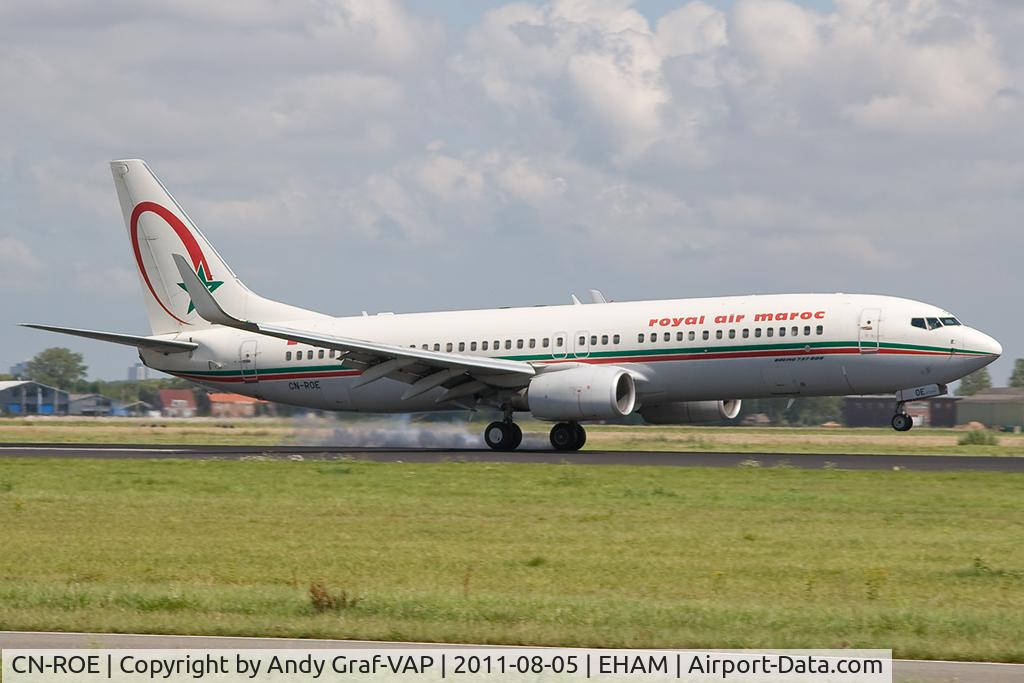 CN-ROE, 2006 Boeing 737-8B6 C/N 33063, Royal Air Maroc 737-800
