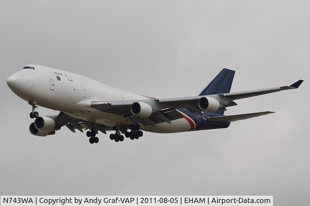 N743WA, 1996 Boeing 747-412 C/N 26562, World Airways 747-400