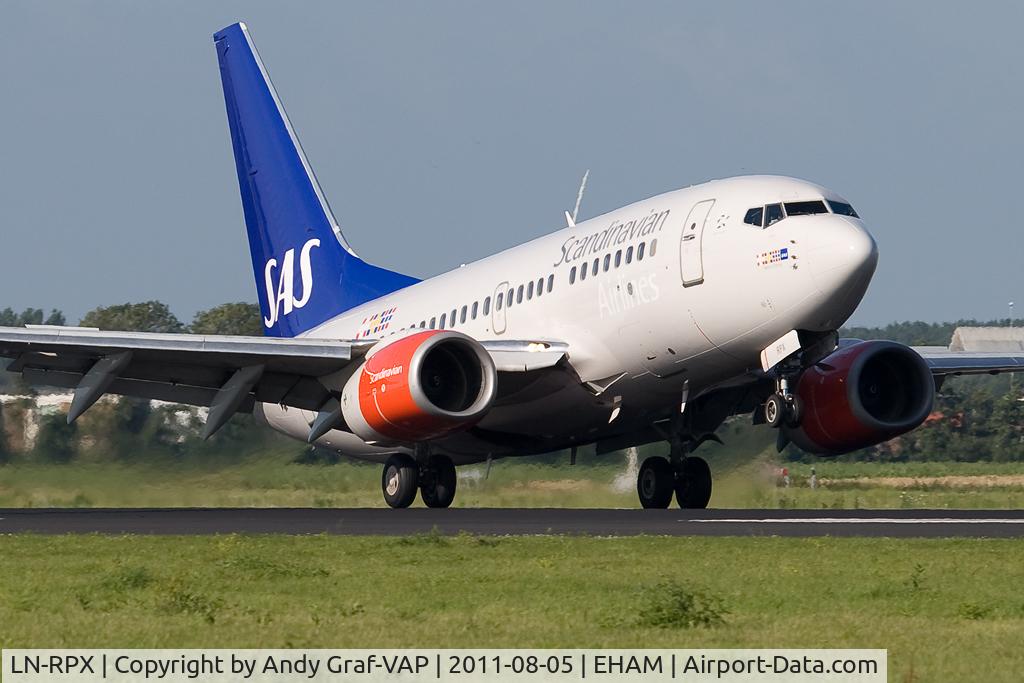 LN-RPX, 1998 Boeing 737-683 C/N 28291, Scandinavian Airlines 737-600