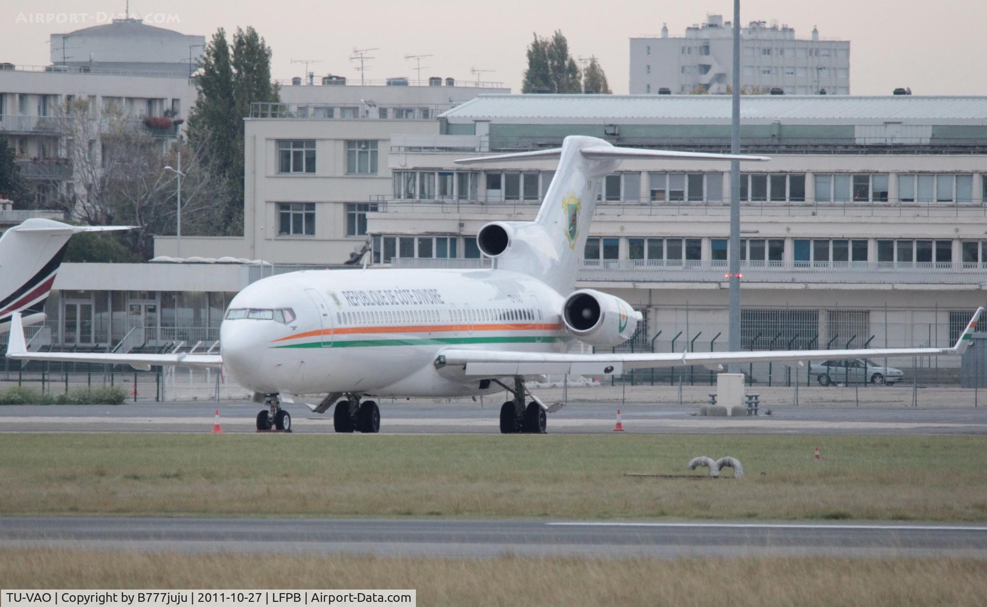 TU-VAO, 1982 Boeing 727-2Y4 C/N 22968, new opérator