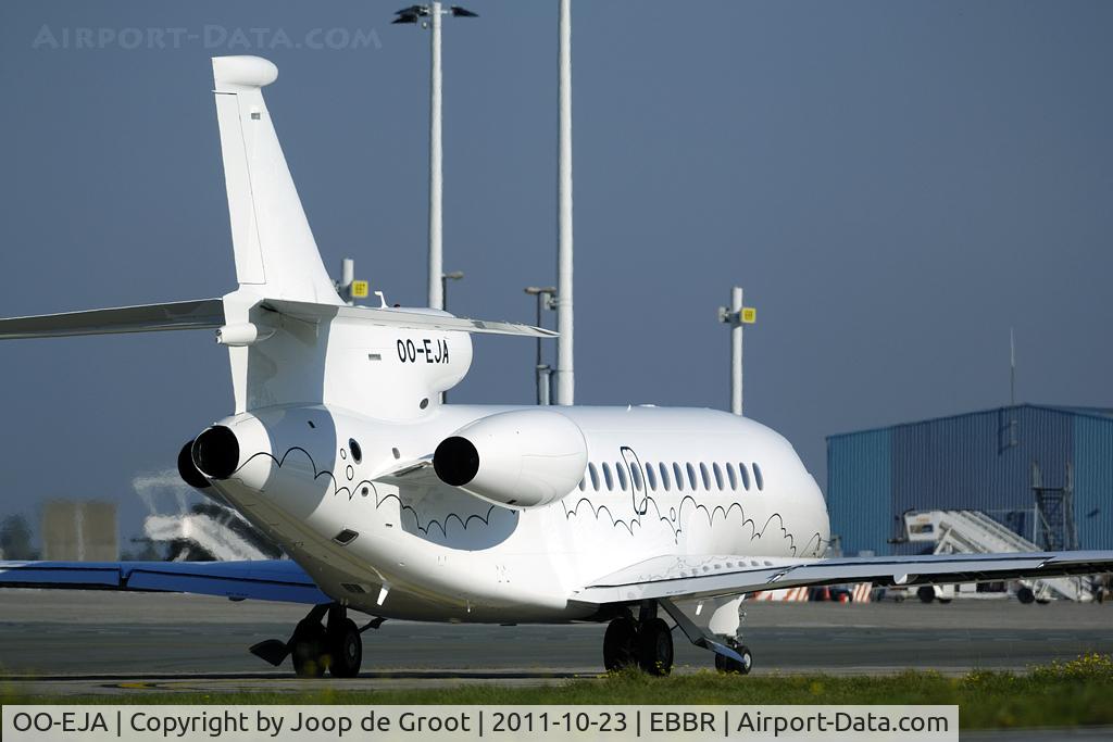 OO-EJA, 2011 Dassault Falcon 7X C/N 124, newly delivered this year