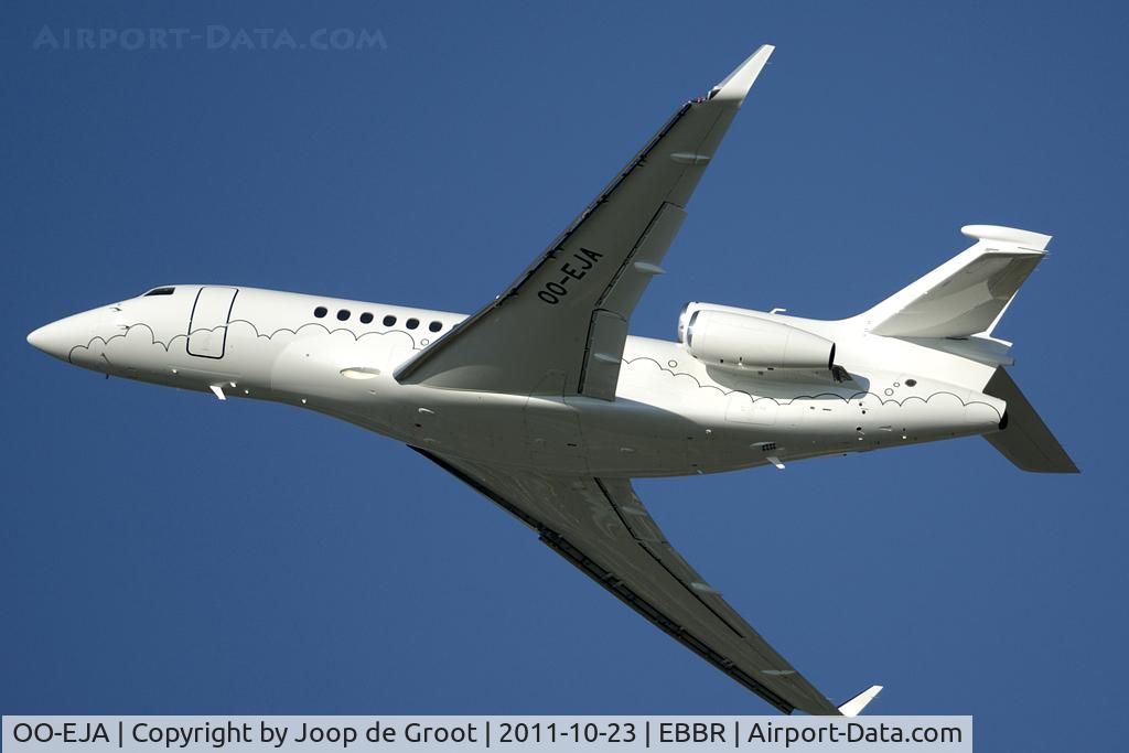 OO-EJA, 2011 Dassault Falcon 7X C/N 124, newly delivered in 2011