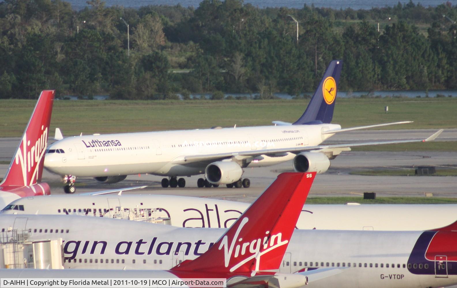 D-AIHH, 2004 Airbus A340-642 C/N 566, Lufthansa A340-600