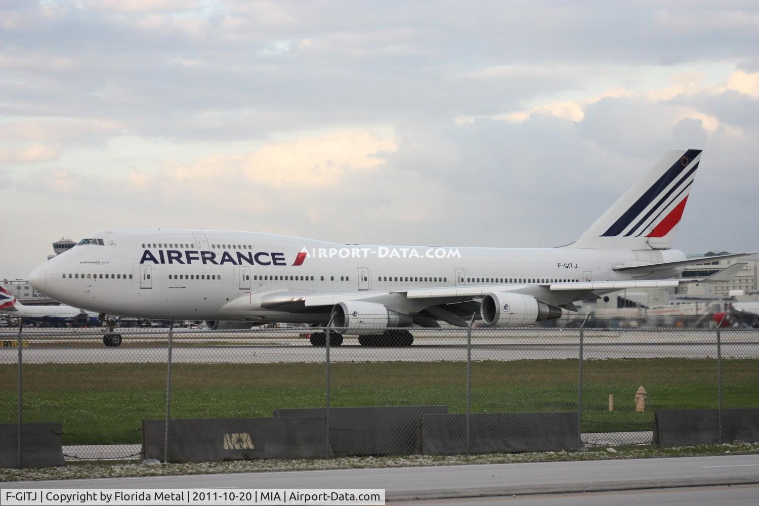 F-GITJ, 2004 Boeing 747-428 C/N 32871, Air France 747