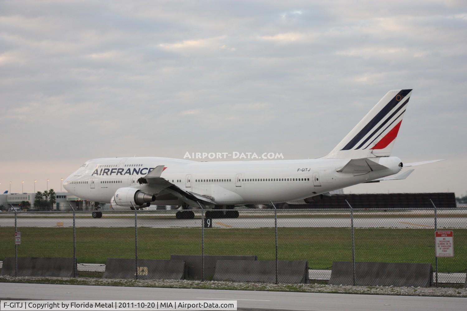 F-GITJ, 2004 Boeing 747-428 C/N 32871, Air France 747