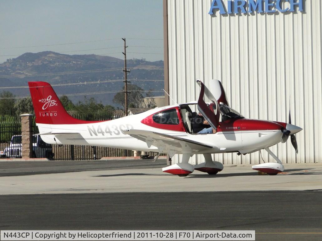 N443CP, 2008 Cirrus SR22 C/N 3296, Getting cleaned up
