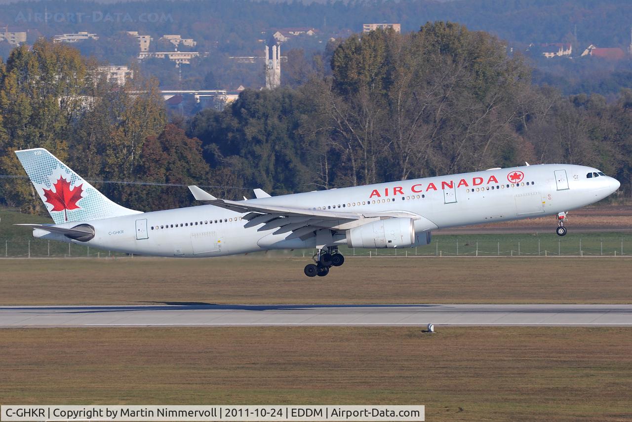C-GHKR, 2001 Airbus A330-343 C/N 0400, Air Canada