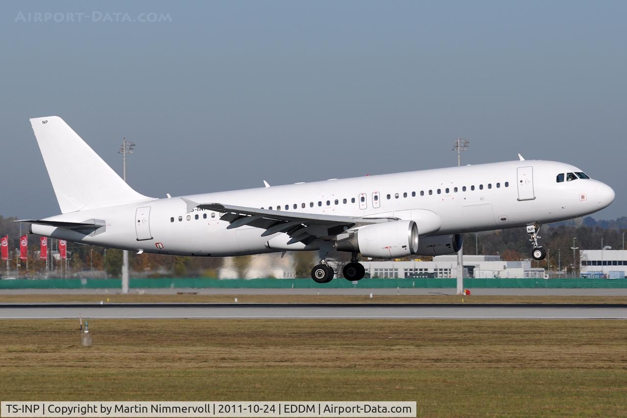 TS-INP, 2001 Airbus A320-214 C/N 1597, Nouvelair