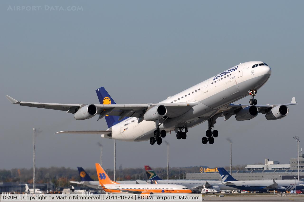 D-AIFC, 2000 Airbus A340-313X C/N 379, Lufthansa