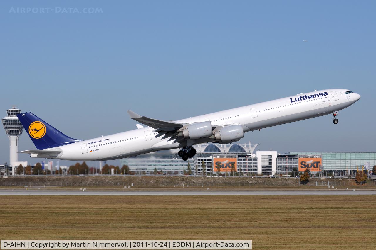 D-AIHN, 2006 Airbus A340-642 C/N 763, Lufthansa