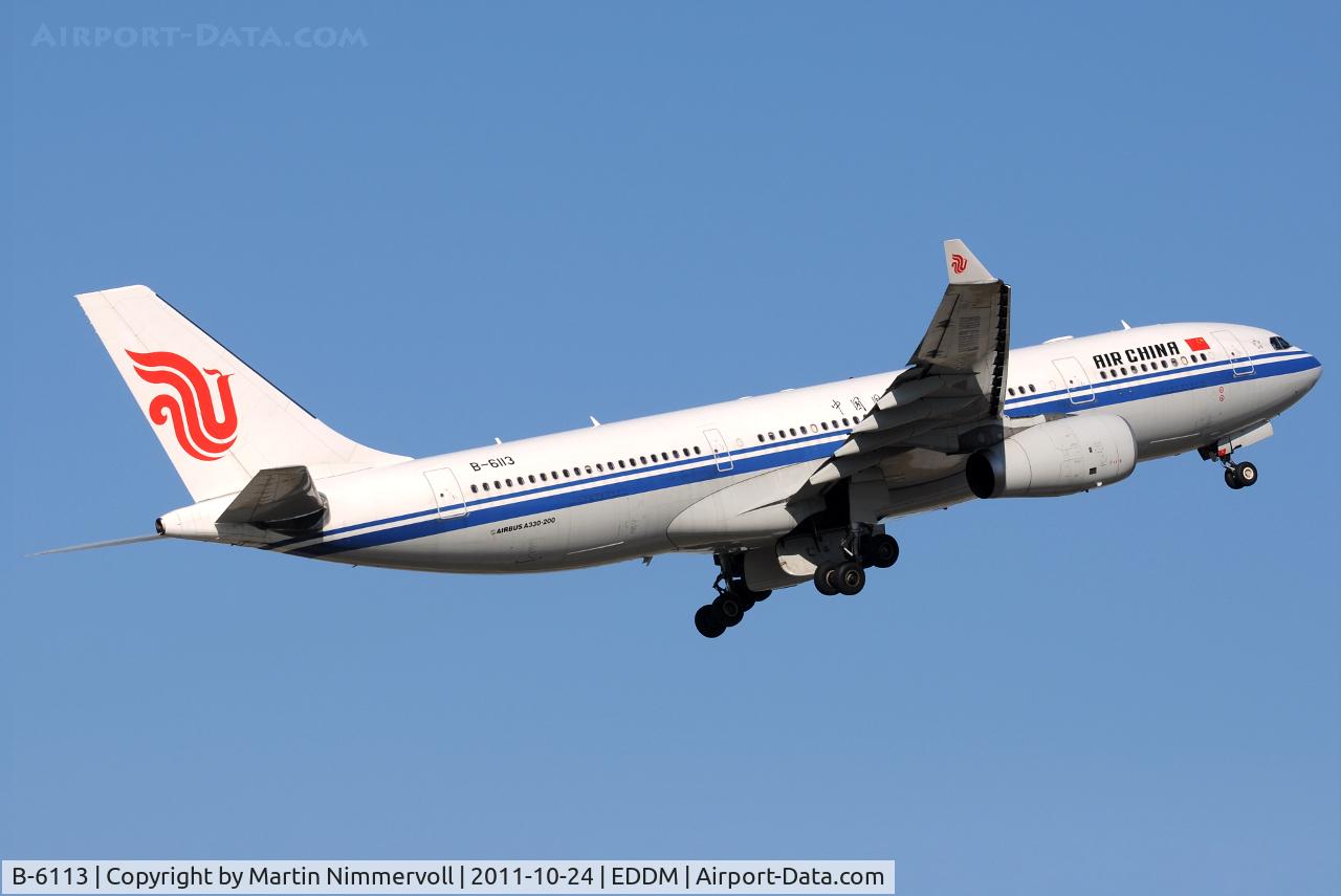 B-6113, 2007 Airbus A330-243 C/N 890, Air China