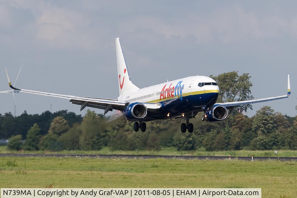 N739MA, 2004 Boeing 737-8Q8 C/N 30670, Arkefly 737-800