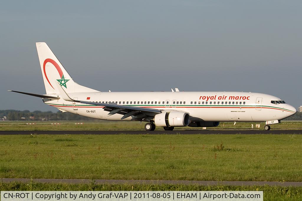 CN-ROT, 2009 Boeing 737-8B6 C/N 33068, Royal Air Maroc 737-800