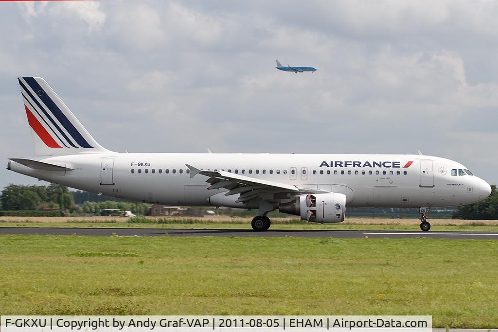 F-GKXU, 2009 Airbus A320-214 C/N 4063, Air France A320