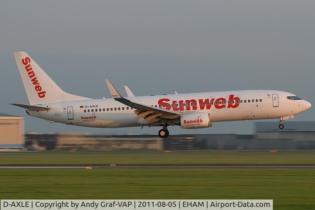 D-AXLE, 2007 Boeing 737-8Q8 C/N 30724, XL Airlines 737-800