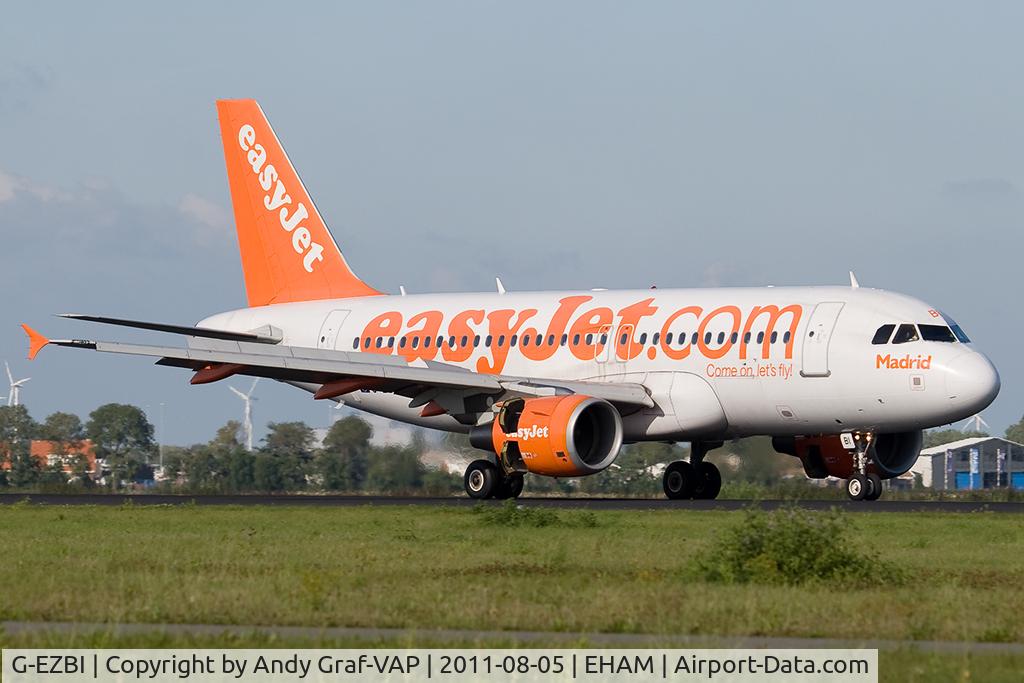 G-EZBI, 2006 Airbus A319-111 C/N 3003, Easyjet A319