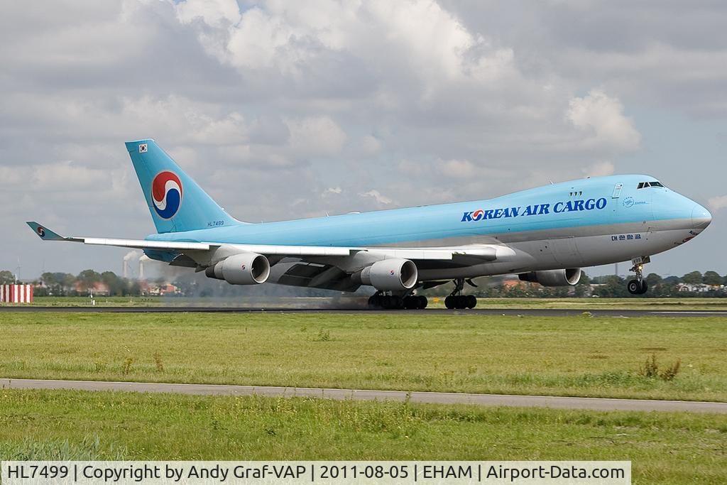 HL7499, 2004 Boeing 747-4B5F/SCD C/N 33517, Korean Air Cargo 747-400