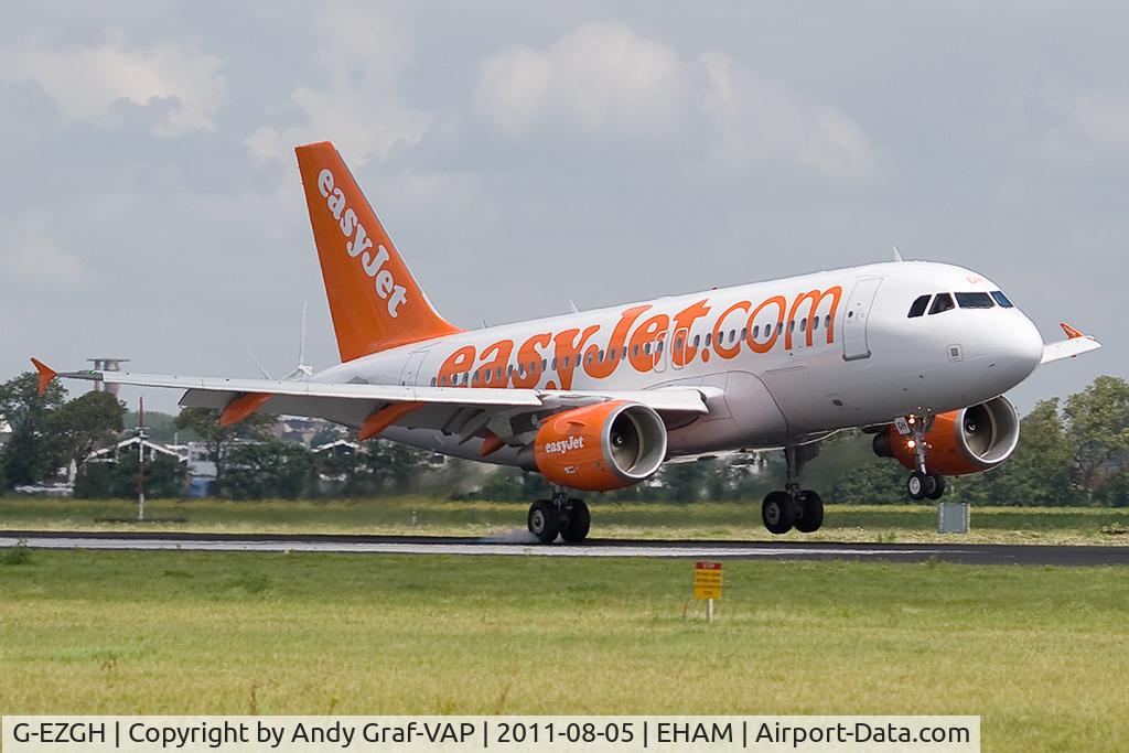 G-EZGH, 2011 Airbus A319-111 C/N 4667, Easyjet A319