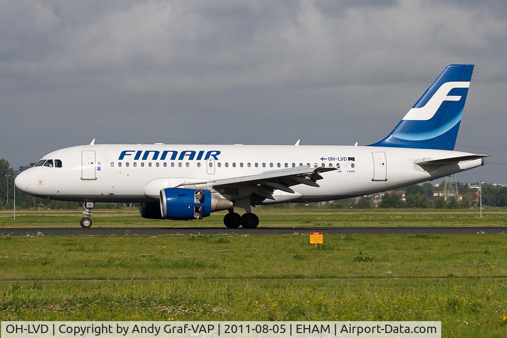 OH-LVD, 2000 Airbus A319-112 C/N 1352, Finnair A319