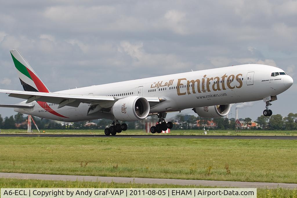 A6-ECL, 2008 Boeing 777-36N/ER C/N 37704, Emirates 777-300
