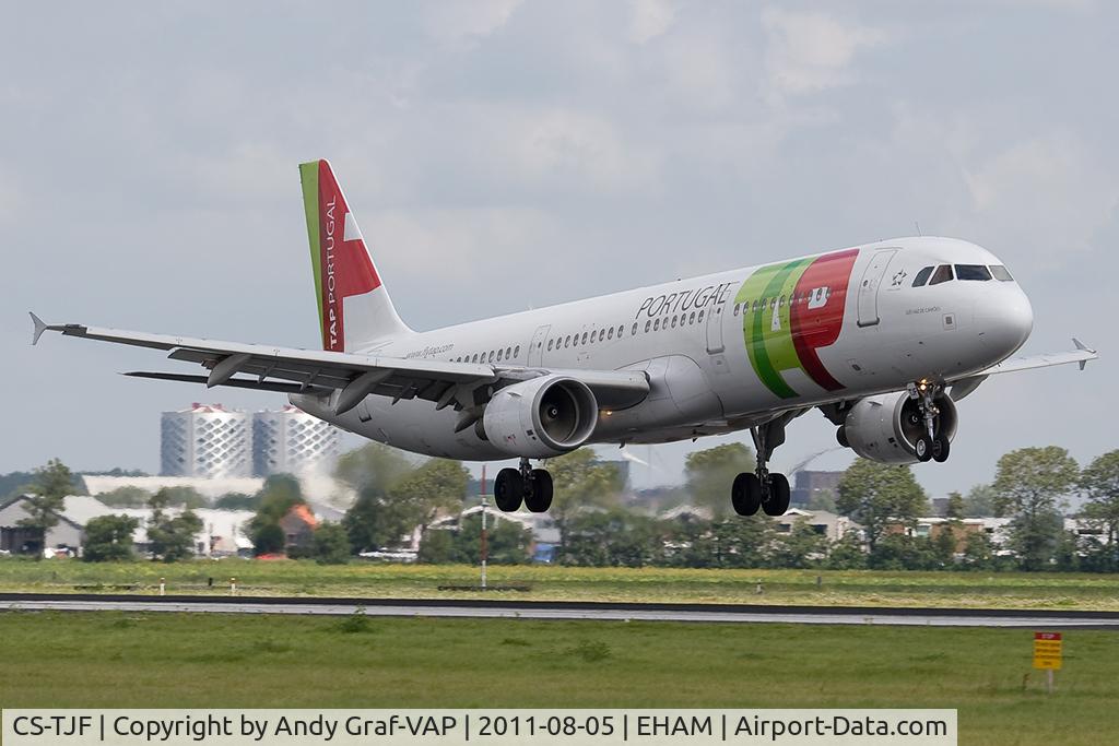 CS-TJF, 2000 Airbus A321-211 C/N 1399, TAP A321