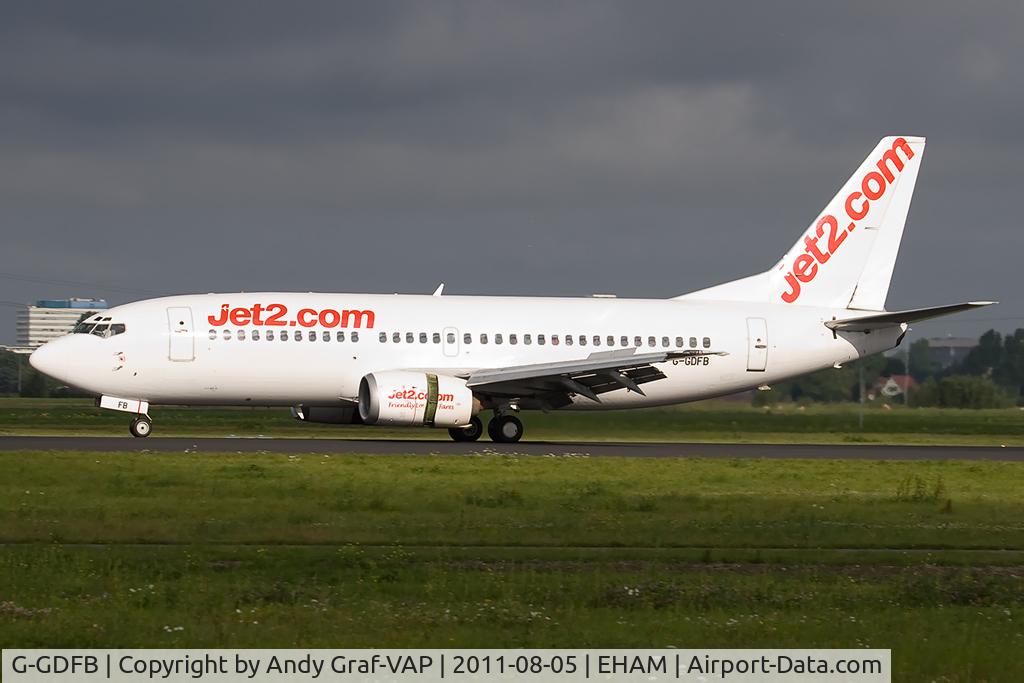 G-GDFB, 1992 Boeing 737-33A C/N 25743, Jet2 737-300