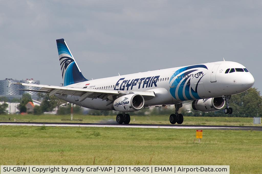 SU-GBW, 1997 Airbus A321-231 C/N 725, Egypt Air A321
