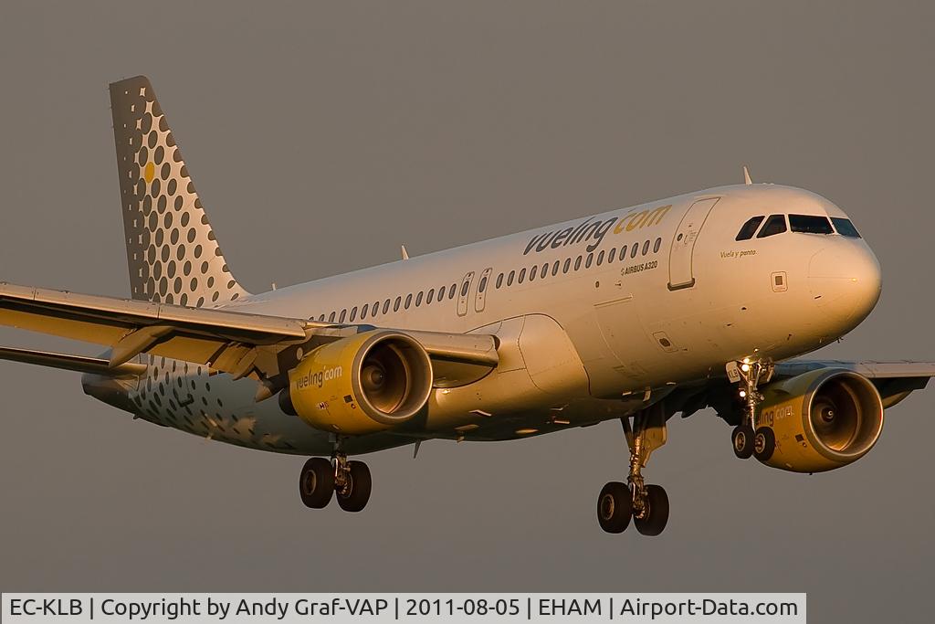 EC-KLB, 2007 Airbus A320-214 C/N 3321, Vueling A320
