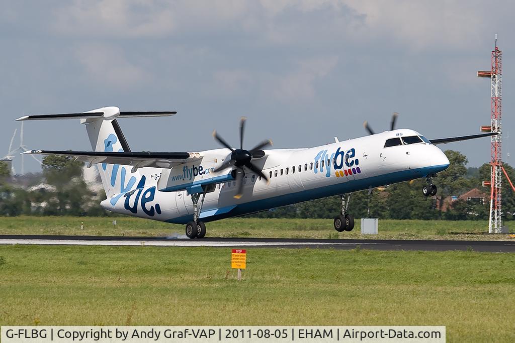 G-FLBG, 2011 De Havilland Canada DHC-8-402Q Dash 8 C/N 4350, FlyBe Dash 8-400