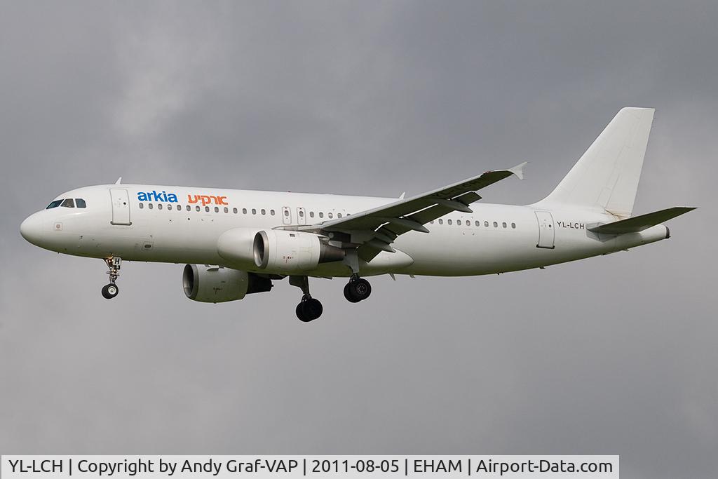 YL-LCH, 1992 Airbus A320-211 C/N 426, Arkia A320