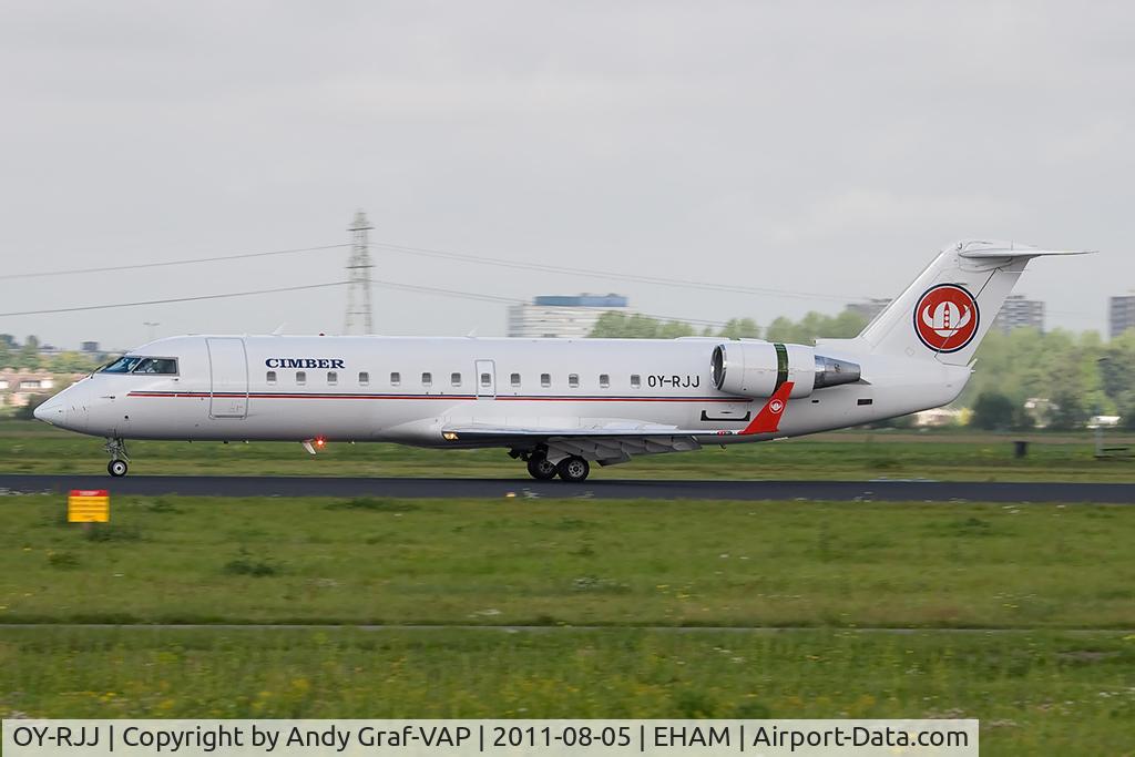OY-RJJ, 2003 Bombardier CRJ-200ER (CL-600-2B19) C/N 7784, Cimber Air CRJ