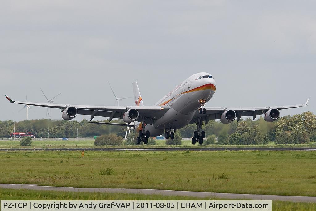 PZ-TCP, 1994 Airbus A340-312 C/N 049, Surinam Airways A340-300